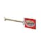Azar Displays Two-Sided Aisle Acrylic Sign Holder W/ TelescopicGripper 6" x 4", PK4 107554 - alternate 3
